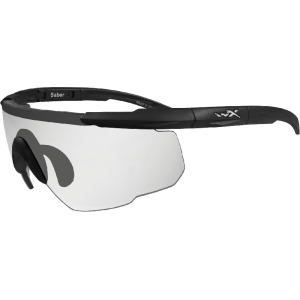 Wiley X Eyewear 303 Saber Advanced Safety Glasses Matte Black/Clear