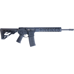 Luxus Arms (HM DEFENSE) HM15F-MB-556 Defender M5 16.00\" 30+1 Black Hardcoat Anodized Black Mil-Spec HM Stock