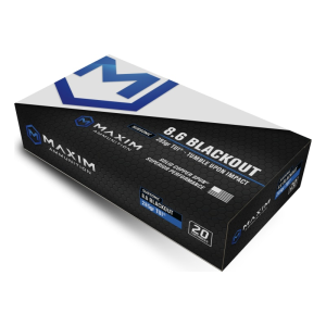 Maxim Defense SBA 8.6 Blackout 285gr TUI Solid Copper 20rd