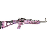 Hi-Point 3895TSPI 3895TS Carbine 380 ACP Semi-Auto 380 ACP 16.5\" 10+1 Polymer Pink Camo Stock Pink Camo/Black