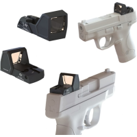 Crimson Trace 01-01970 RAD Micro PRO Comp Reflex Sight RED