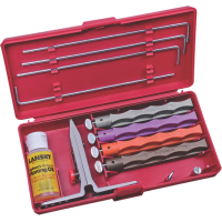 Lansky LKDMD Stnd Sharpening System Diamond Hones XC,C,M,F Plastic