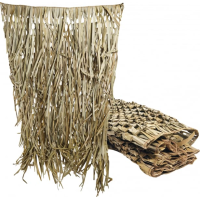 Higdon Decoys Blind Grass Blinds Accessory 4\'x5\' Sheets Natural Palm Leaves 4-Pack