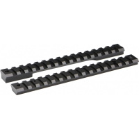 Warne 765620MOA Mountain Tech Howa Mini Rifle Picatinny/Weaver 20 MOA Black Anodized Aluminum