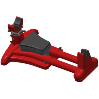 MTM Case-Gard KSR-30 K-Zone Shooting Rest Rifle/Handgun Red Plastic