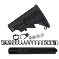 Mil-Spec 6 Position Stock Set, Buffer Tube, Spring, Buffer,Plate Nut .223 Carbine Rifle Kit - ST003M+ST007M