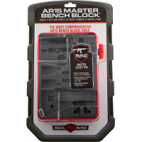 Real Avid AVAR15MBB Master Bench Block Black Polymer Resin AR Platforms