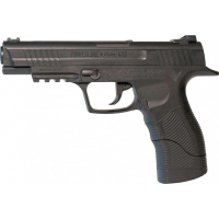 Daisy 5415 Powerline 415 Shooting Pistol Kit CO2 177 BB 21rd Black Frame Black Checkered Polymer Grip