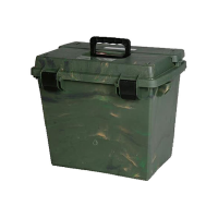 MTM SPUD709 Sportsmen\'s Spid 7 Dry Box Large Polypropylene Green Wild Camo