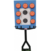MTM Jammit Target System Combo Target Stand, Targets, Model JMTBB, 17.5\"x23\" Backer, Plastic, Includes Bird Board Clips.