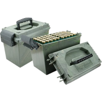 MTM SD1001209 Shotshell Dry Box 12GA 100rd Poly Green Wild Camo
