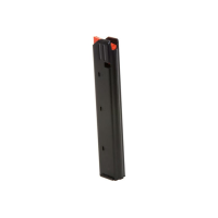 Duramag SS 32-Round Magazine 3209041178CPD for AR-15 Colt Pattern 9mm Luger, Stainless Steel, Black, 32rd Capacity