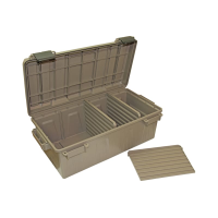 MTM Case-Gard ACDC30 ACDC30 Ammo Crate Beige High Impact Polypropylene 21\" x 11.2\" x 7.5\" 75 lbs