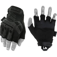 Mechanix Wear MFL-55-009 M-Pact Fingerless Covert Black Synthetic Leather Medium