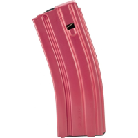 AR-15 30 Rd Mag, .223 / 5.56 Caliber Red Aluminum, By C-Products Defense Systems