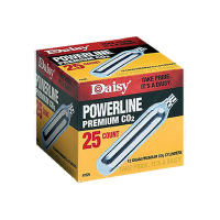Daisy PowerLine 997015611 Air Gun CO2 Cylinder 12 Gram 15-Pack Silver