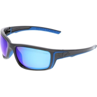 MCR Safety SR438B SR4 Swagger, Gun Metal Frame, Blue Diamo