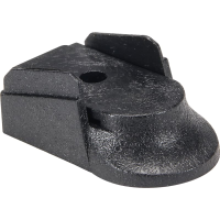 Pachmayr 03889 Grip Extender made of Polymer with Black Finish for Sig P320 Subcompact 2 Per Pack