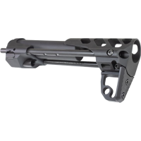 Odin Works OSCQSBLK Close Quarters Rifle Stock Black 6061-T6 Aluminum Compatible w/ AR-15/M4/5.56/223