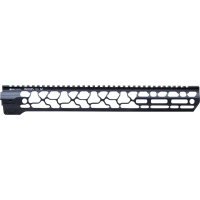 Odin Works F15MLRA 15.5\" Ragna M-LOK Forend M-LOK, Black Aluminum, Mounting Hardware Included for AR-15