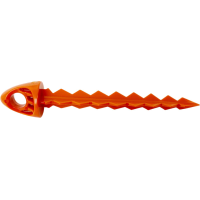 TargetTack Targettack Targets 3\" Orange Polycarbonate Plastic 100 Pack TT3INLB100OO