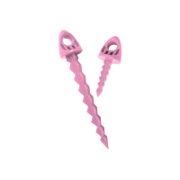 TargetTack Targettack Target Tack Set Polycarbonate Pink 1\"/3\" Variety 12 Pack TTMVP12PKPI