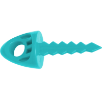 TargetTack LLC TargetTack TT1IN12PKTE Target Tack 1\" 12-Pack Teal Green Polycarbonate Plastic for Firearm Airgun Archery