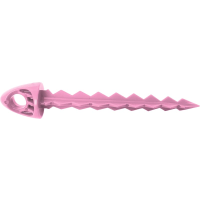 TargetTack Pink Polycarbonate 3\" Target Tacks 6-Pack
