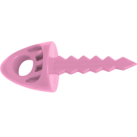 TargetTack Targettack 1\" Polycarbonate Target Tack Pink 6-Pack, For Paper/Vinyl Targets