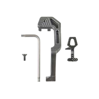 Battle Arms Development BAD-EBC-AMBIKIT Enhanced Ambidextrous Bolt Kit, Firearm Parts, 8620 Steel, Black Phosphate