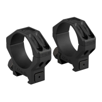 Sig Sauer Alpha6 Scope Ring Set 35mm X-High 1.25\" Height Black Anodized Aluminum SOA65004 Rings