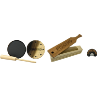 Foxpro Turkey Combo Pack Game Calls, Model TURKYCOMBOPACK, Box Call, Slate Pot Call, Crooked Spur Diaphragm.