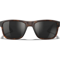 Wiley X Ovation Sunglasses, Eye Protection, Captivate Polarized Black Mirror Lens, Matte Tortoise Frame, ANSI Z87.1+