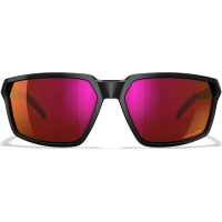 Wiley X AC6SRA06 Sierra M/L Red Mirror Lens Polycarbonate Gloss Black Frame