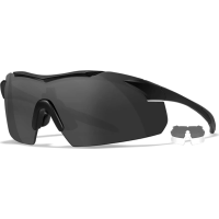 Wiley X 3501 Vapor Smoke Gray/Clear Lens Polycarbonate Matte Black Frame
