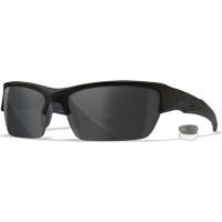 Wiley X CHVAL07 Valor Medium Smoke Gray/Clear Lens Polycarbonate Matte Black Frame