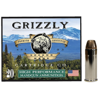 Grizzly High Performance 44 Special 240gr Jacketed Hollow Point Brass Case Ammunition 20 Rounds GC44SP5