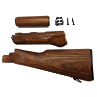 Pioneer Arms Premium Polish Imported Laminated Wood Furniture Set, Includes Butt Stock, Upper & Lower Handguard with Stock Screws - POL-AK-WOOD-SET