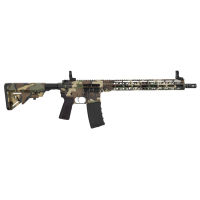 Hi-Point HP-15, Semi Automatic AR-15 Rifle, 5.56 NATO, 16\" Barrel, (1) 30rd Magazine, M-LOK Handguard, UTG Flip Up Sights, M81 Woodland - HP15R-556 M81