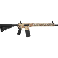 Hi-Point HP-15, Semi Automatic AR-15 Rifle, 5.56 NATO, 16\" Barrel, (1) 30rd Magazine, M-LOK Handguard, UTG Flip Up Sights, Desert Storm - HP15R-556 DS