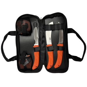 AccuSharp 6-Piece Kit with Butcher Caping Gutting Knives