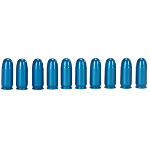 A-Zoom Blue 380 ACP Aluminum Dummy Rounds 10 Pack