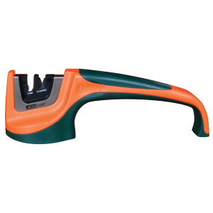 AccuSharp PullThrough Knife Sharpener Tungsten Ceramic Rubber Handle