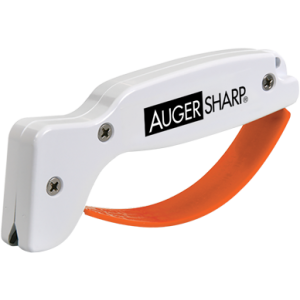 AccuSharp AugerSharp Tungsten Carbide Sharpener (White/Orange)