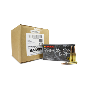 Barnes Precision Match 260 Remington 140 Grain OTM BT (Case)