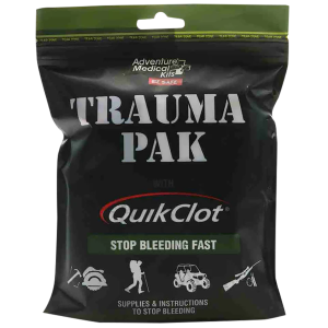Adventure Medical Kits Trauma Pak Stop Bleeding Zeolite Black