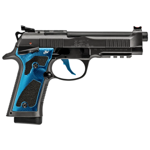 Beretta - J92XPCOBL18 - 92X Performance Carry Optic 9mm Luger 4.9 Semi Auto 18+1 Dark Nistan Blue Pistol