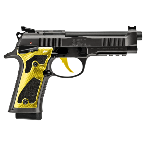 Beretta(R) - J92XPCOYE18 - 92X Performance Carry Optic 9mm Luger 4.9" Semi Auto 18+1 Dark Nistan Yellow Pistol