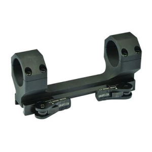 American Defense Manufacturing 30mm 0 Moa Scope Mount  Black AD-DELTA-30-STD