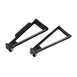 A3 Tactical Triangle Folding Stock 9" Aluminum Black AR-15